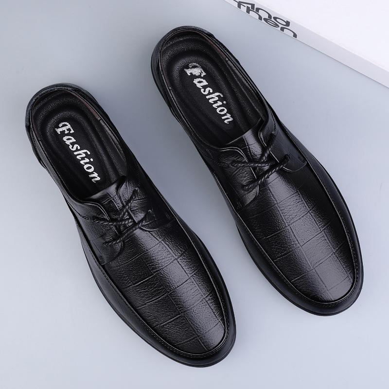 Fashion Italian Genuine Leather Men Dress Shoe High Quality Fashion Oxford Shoes Luxury Designers Outdoor Sneakers Formal Dress Footwear