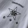 8956 CHROME HEARTS 2025 Summer New High Quality Cotton Round Neck Loose Large Size Men's and Women's T-shirt Couple T-shirt