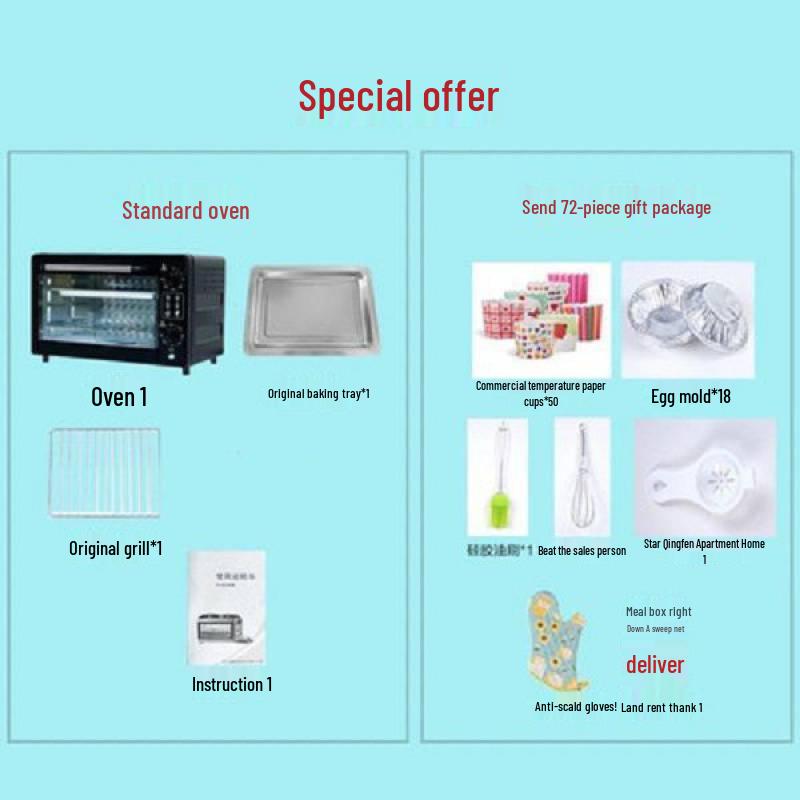 Compact Multifunctional Microwave & Electric Oven for Baking, Steaming, and Breakfast Prep