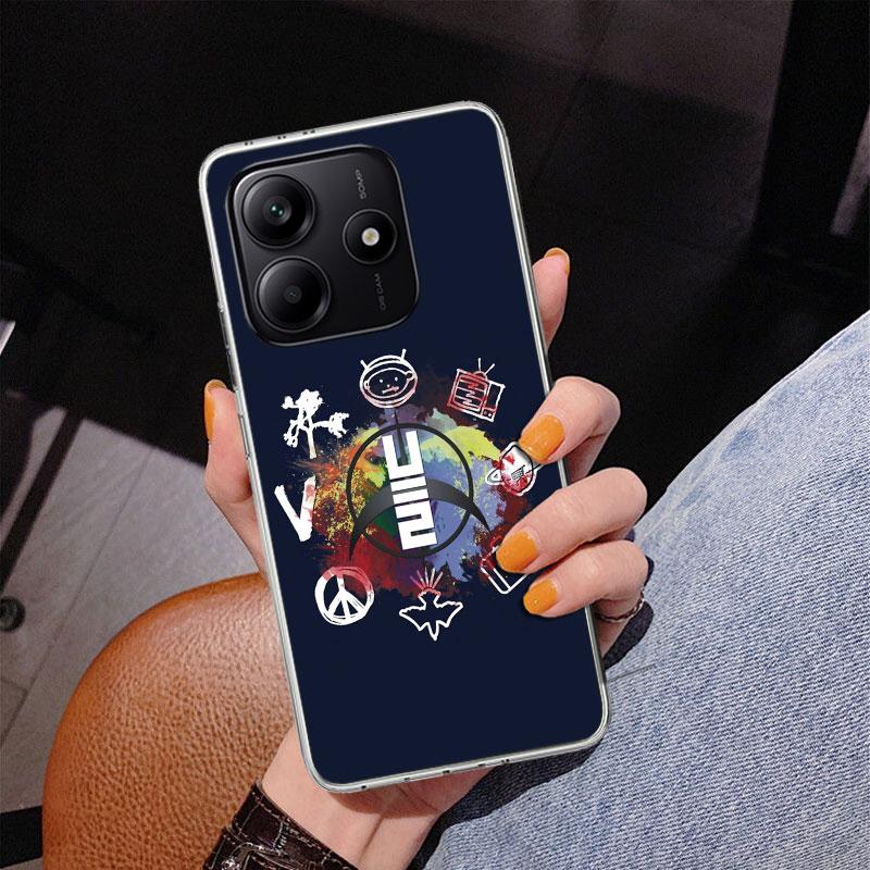 Ремешок U-U2 Rock Phnoe Чехол для Phnoe Чехол для Xiaomi Redmi Note 15 14 14S 13 Pro Plus 12 12S 11S 11E 10S 10 11T 5G Уникальная обложка C