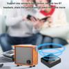 Волоконно-оптический беспроводной аудиоадаптер BT 5.0 2-в-1 BT Receive Transmit AUX Plug And Plays Adapter BT