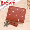 Женские кошельки, милые короткие портмоне на молнии для девочек, женские клатчи, кошельки с держателем для карт, бумажник, сумки