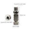 5Pcs Airless Air Gravity Model Airbrush Quick Disconnect Coupler Male Fitting 1/8 INCH Fitting Quick Release Fitting Adapter