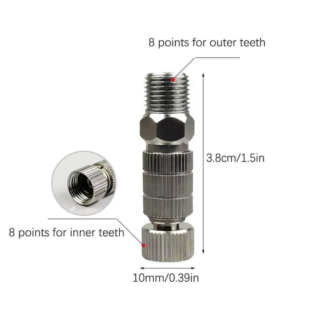 5Pcs Airless Air Gravity Model Airbrush Quick Disconnect Coupler Male Fitting 1/8 INCH Fitting Quick Release Fitting Adapter