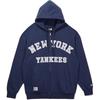 New Era Трендовая Базовая Серия SS25 Худи Свободного Кроя с Вышивкой Буквы MLB New York Yankees Унисекс худи 14529395
