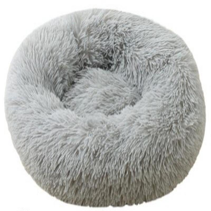 Роскошная пушистая очень большая кровать для собак, моющийся круглый диван для домашних животных, кошки, кровати, коврик, подушка для собак, подушка, кровать для домашних животных