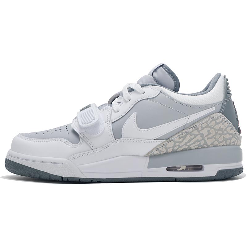 Air Jordan Legacy 312 Low GS Серый волк Белый Холодный серый Детские кроссовки Белый-Холодный-серый CD9054-005