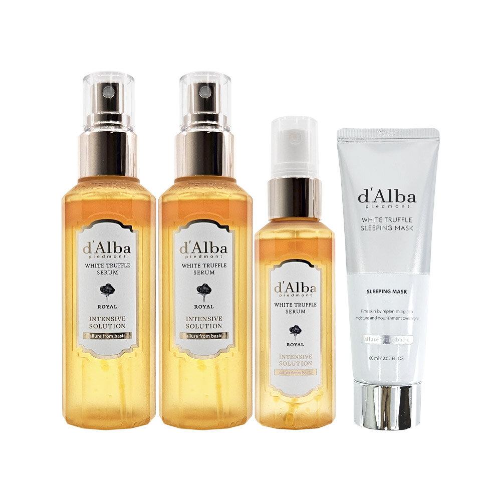 d'Alba Season 5 Royal Mist Serum 100ml x 2 + 60ml + Sleeping Mask