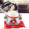 Lucky Cat Coin Bank 4.5in Exquisite Cute Bring Luck Good   Ceramic Fortune Cat Saving Pot Desk Decoration