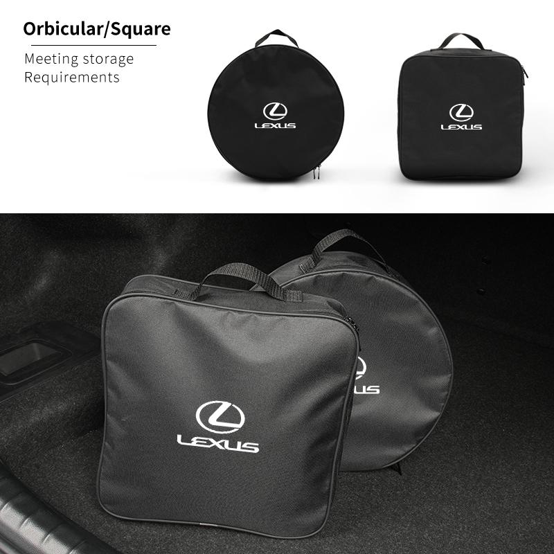 Car Rechargeable Gun Storage Bag EV Cable Organizer Pocket For Lexus ES CT GS NX IS250 CT200h IS300h ES300h RX400h NX300h IS200BD6 