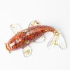 Glue Dripping Crafts Crystal Ornaments Natural Gravel Purely Handmade Goldfish Ornaments Gold Foil Decoration