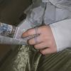 Кольцо Exaggerated Fashion Zircon Ring - Модный дизайн с открытым соединением для женщин