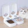Automatic Pet Feeder Smart Cat Food Dispenser For Wet and Dry Food Dispenser Timer Bowl Auto Feeder For Cat 2 Meals