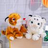 Имитация плюшевой игрушки тигренка, сибирский тигр, большая кукла, детская подушка-кукла, подарок из зоопарка