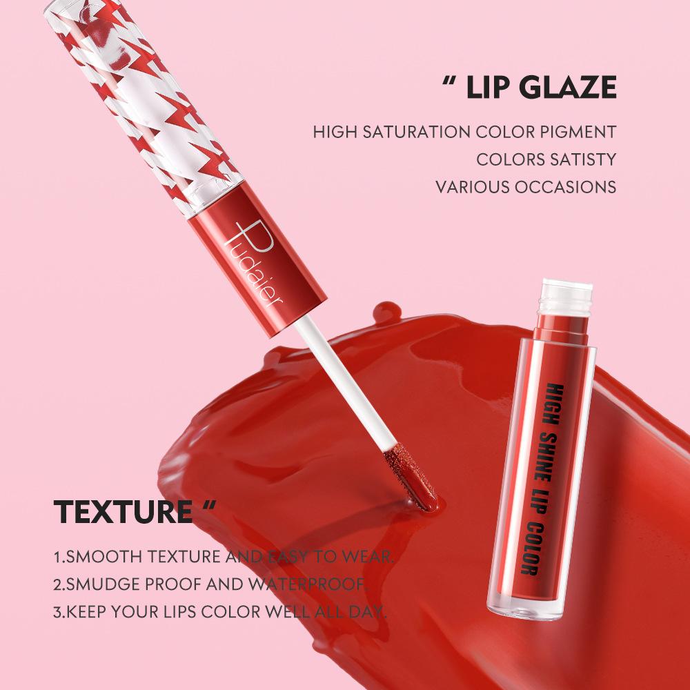 16 Color Double Head Lip Glaze Moisturizing Lip Oil Moisturizing Non Fading Lipstick Lip Honey and Lip Gloss