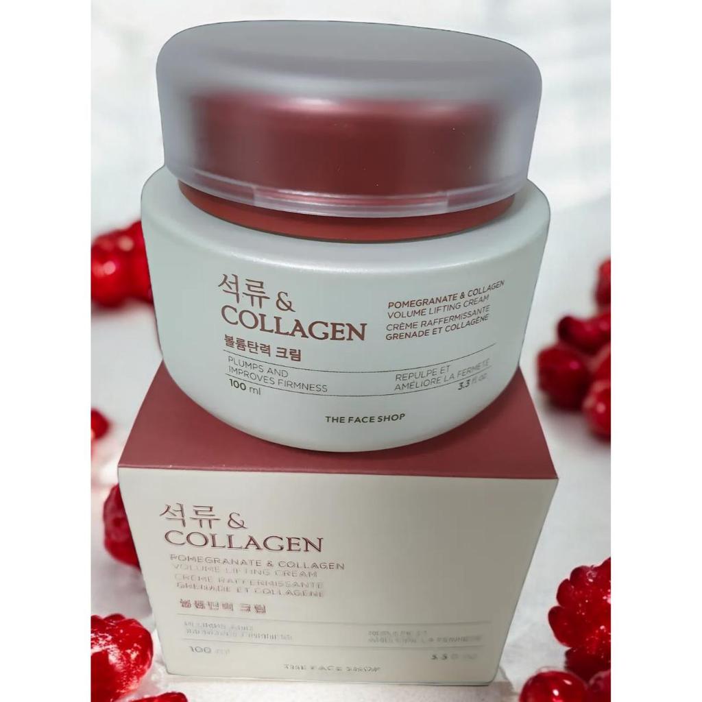 THEFACESHOP Pomegranate & Collagen Volume Lifting Cream 100ml