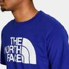 THE NORTH FACE T-Shirts Men's Blue Crew Neck Moderate Straight Fit NF0A822L-40S