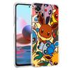 Чехол для телефона с аниме-покемоном Eevee для Xiaomi Redmi Note 11 10 9 8 Pro 9S 10S 9A 9C, противоударный, K40 8T 7 9T, мягкий силиконовый чехол TPU
