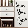 Love You Bye Wooden Sign Wall Decoration Sign Family Entryway Decor Above Door