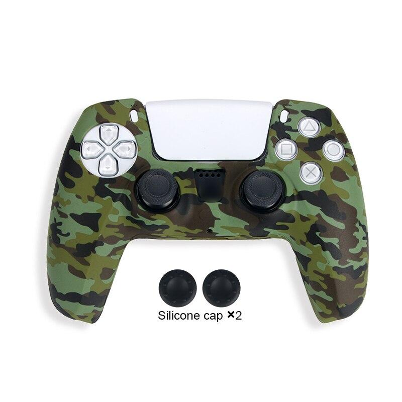 DATA FROG Противоскользящий силиконовый чехол, защитный чехол для кожи для Playstation 5, защитный чехол для контроллера PS5, аксессуары для геймпада