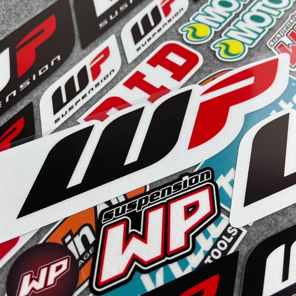 Для WP KTM наклейки на вилку аксессуары для мотоциклов подвеска водонепроницаемые наклейки светоотражающие украшения шокер для мотокросса
