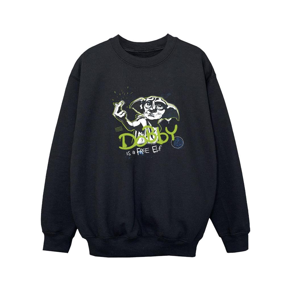 Harry Potter Girls Dobby A Free Elf Sweatshirt