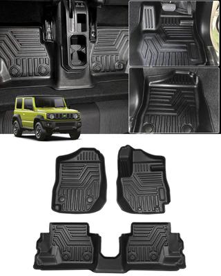Cartist Suzuki Jimny JB64 JB74 Коврик для пола 3D Коврик для автомобиля 3D Коврик для пола для автомобилей 3D Водонепроницаемый грязеотталкивающий материал TPE Изготовленные на заказ детали для