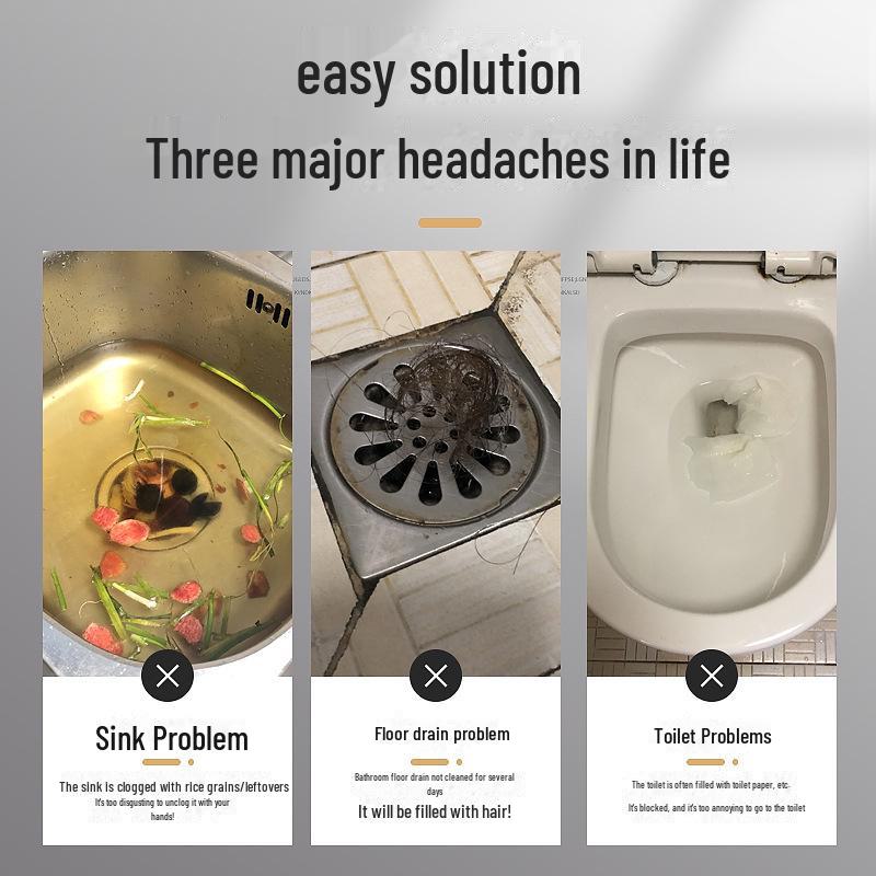 Средство для прочистки и дезодорации засоров на кухне и в ванной