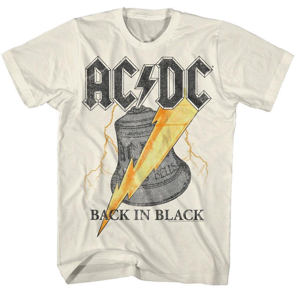 AC/DC Back In Black Hells Bells Music T-shirt Tops Tees Men's Women's Unisex