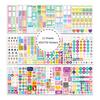 12Sheets Study Work Plan Diy Precut Decoration Stationery Diary Sticker Planner