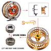 Fly Fishing Reel Portable Mini Fishing Gear Accessories Sea Fishing Travel Gift Fishing Tools
