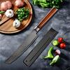 Damascus Steel Japanese Chef Knife Kitchen Meat Cleaver Slicing Boning Barbecue Cutting Sushi Knife Professional Cooking Tools