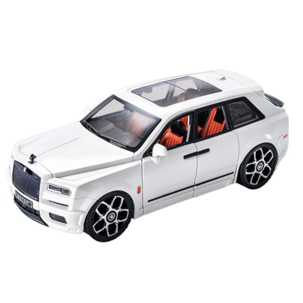 Большой размер 1/20 Rolls Royce SUV Cullinan Alloy Luxy Car Model Diecast Metal Toy Vehicles Car Model Sound and Light Children Gift