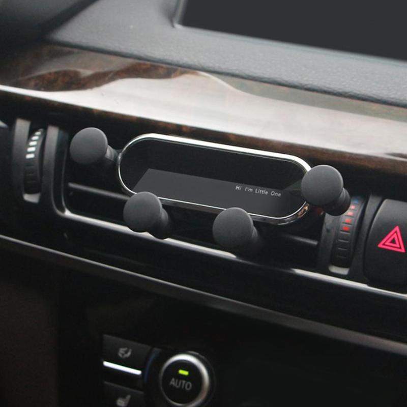 Gravity Car Phone Holder In Car Air Vent Mobile Phone Stand Supports Suit For Cell Car Holder