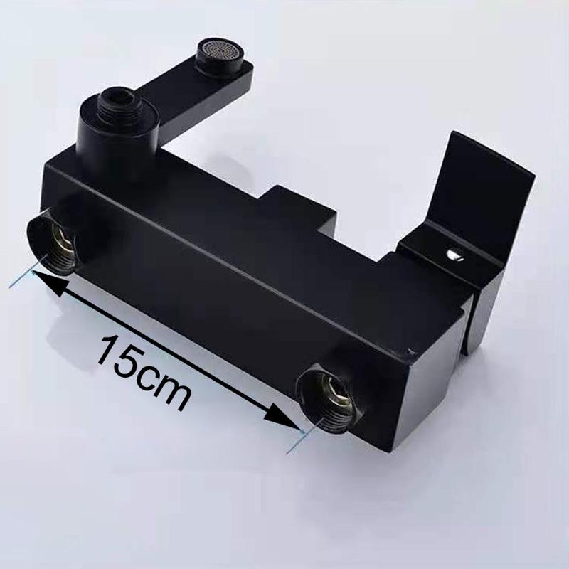 Латунный смеситель для ванной комнаты с душевой головкой, черный смеситель, настенный смеситель для ванны, смеситель для душа, смеситель для душа, смеситель для душа