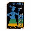 Сигареты Gitanes Металлическая табличка Постер Картина Декор Стена Печать Гостиная Жестяная вывеска Постер