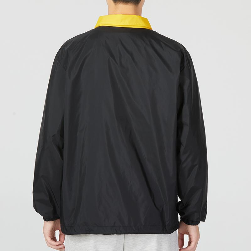 Nike Мужская куртка с вышитым логотипом и воротником, черная DR2338-010