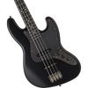 Fender /Сделано в Японии Ограниченная серия Hybrid II Jazz Bass Noir Палисандровая накладка грифа Черный
