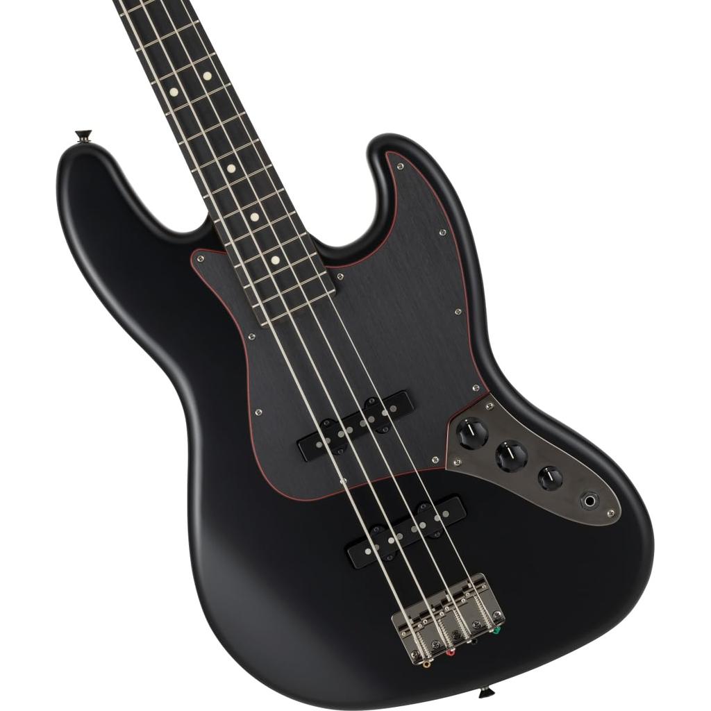 Fender /Сделано в Японии Ограниченная серия Hybrid II Jazz Bass Noir Палисандровая накладка грифа Черный