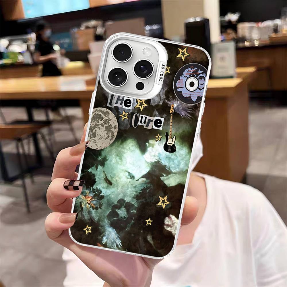 Чехол для телефона Rock Band THE C-CURE Music для IPhone 17 16 Plus Pro Max 15 14 13 12 11 Матовый Цветной