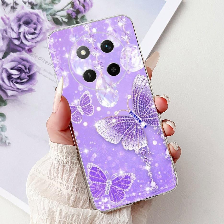 Чехол для Honor X9C Magic 7 Lite BRP-NX1 Новый Роскошный Расписной Чехол Мягкий Тонкий Чехол для Телефона Для Honor Magic7 Lite HonorX9C Умный Чехол