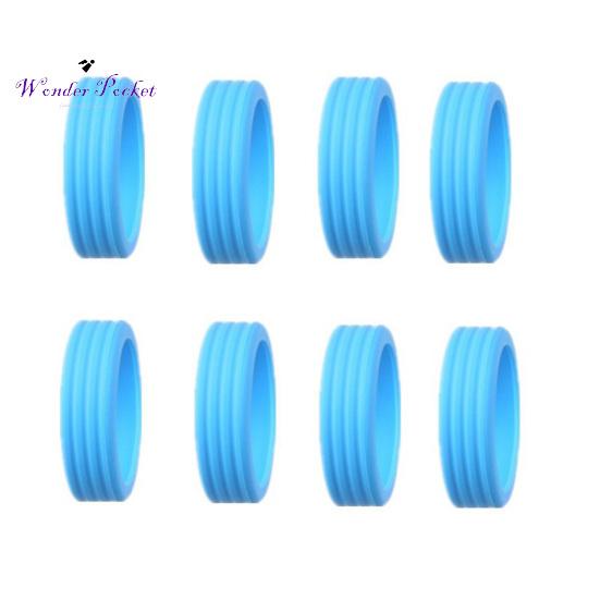 8Pcs Silicone Luggage Wheel Covers Enhance Travel Adventure Minimize Noise Spot Luggage Protective Sleeves Adult Sex Wear