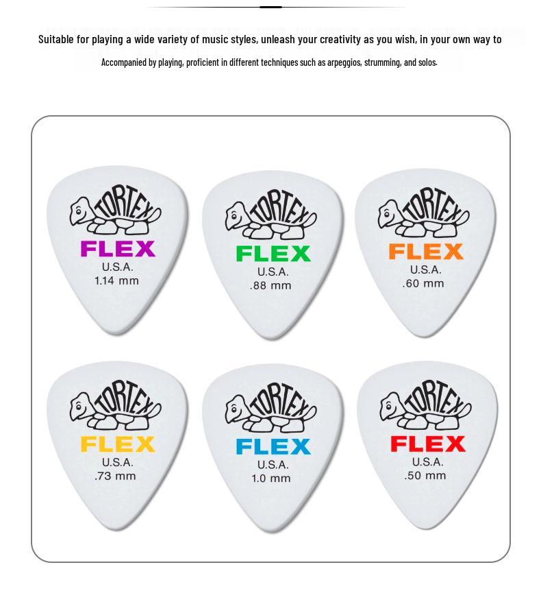 Dunlop Electric Guitar Picks - Matte Anti-slip for Speed Picking & Turtle Strumming.