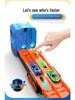 Children's Extra Large Transforming Toy Car Track & Alloy Racing Truck Set