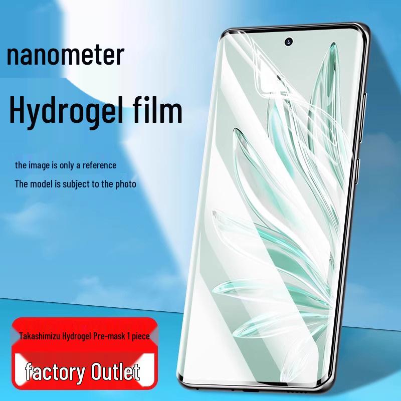 Гидрогелевая пленка с защитой от подглядывания для Oppo Reno 14/13/12/11/10/9/8Z с разблокировкой по отпечатку пальца Pro+