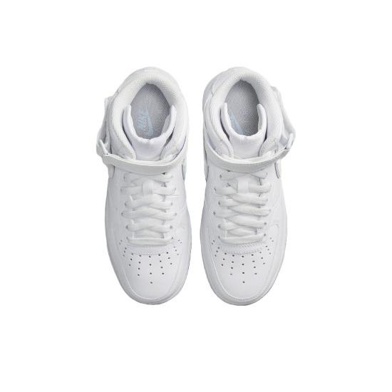 Nike Женские Air Force 1 Mid Белые Лед Рептилия FN4274-100
