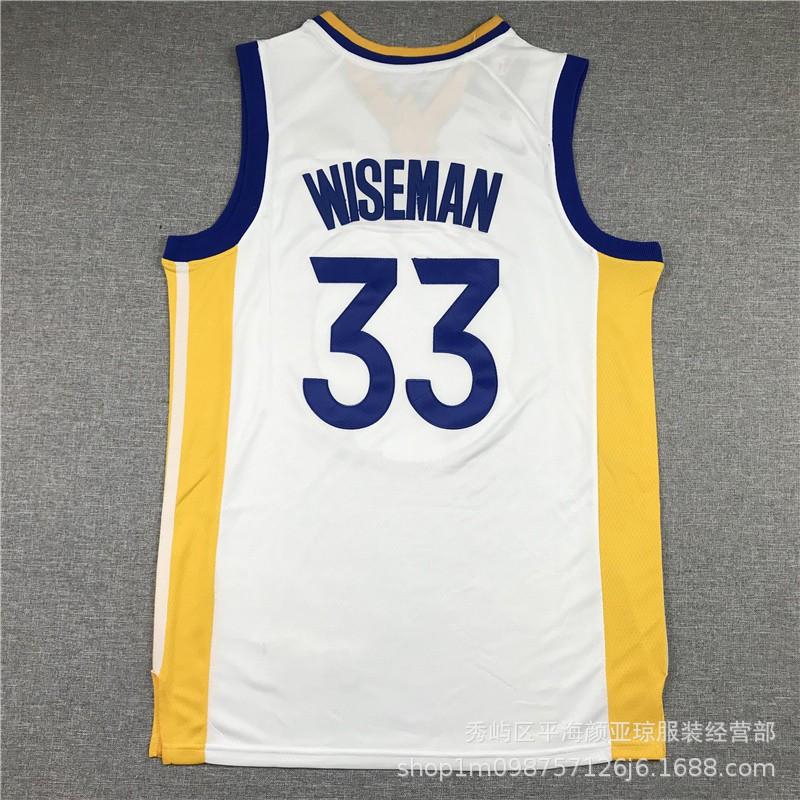 Embroidered Golden State Warriors Basketball Jersey Men Women - Steph Curry 30 Klay Thompson 11 Andrew Wiggins 22