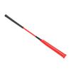 Horse Whip Patent Leather Riding Crop with Anti Slip Silicone Handle for Equestrian Sports Racing Red