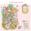 3D Landscape Stickers Multi Style Landscape Notebook Sticker Creative Hand Account Stickers