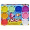PD Play Doh 8 Pack Bundle: 8 Pack of Rainbow Compound + 8 Pack of Neon Compound